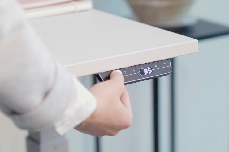 WO Desk smart – elektrisch höhenverstellbar (weiss)